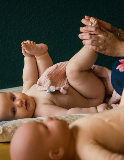 Online babymassage workshop
